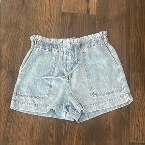 Rails Foster Denim Paperbag Shorts. Size medium. Worn once